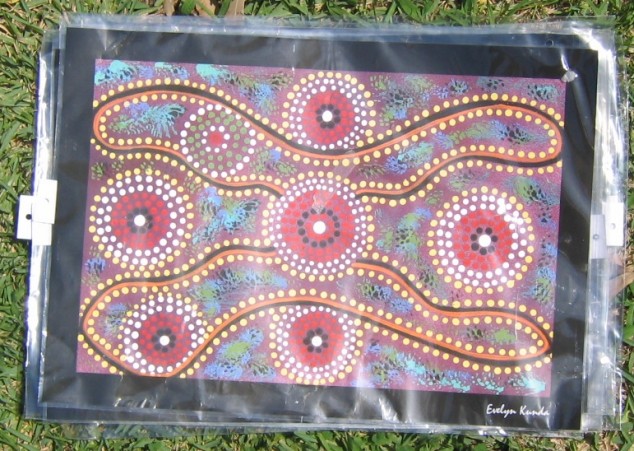 Aboriginal&nbsp;Art Print The Seven Sisters