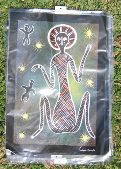 Aboriginal&nbsp;Art Print The Great Byamee