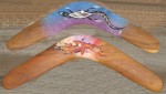 Rainbow boomerangs