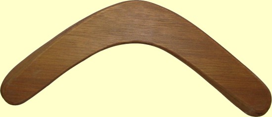plywood boomerangs, blank