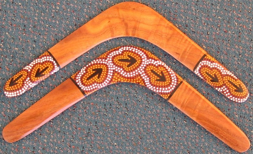 Unique Hand Crafted Root Boomerangs
