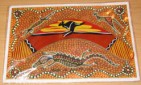 Small souvenir boomerang