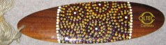 Aboriginal art hand painted bullroarers