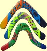 returning boomerangs